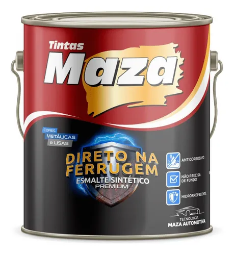 comprar Esmalte Metálico Para Portões Janelas Galão 3,6 Litros