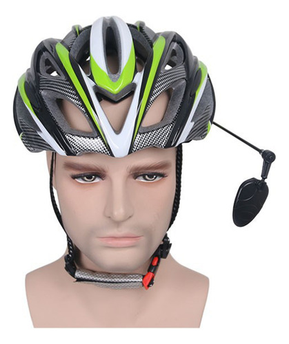 Espejo Retrovisor Ligero Ajustable De 360° Para Casco De Bic