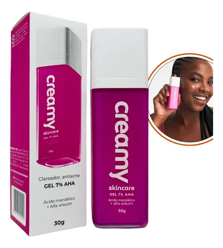 comprar Gel Clareador Antiacne Espinha Ácido Mandélico 7% Creamy 30g