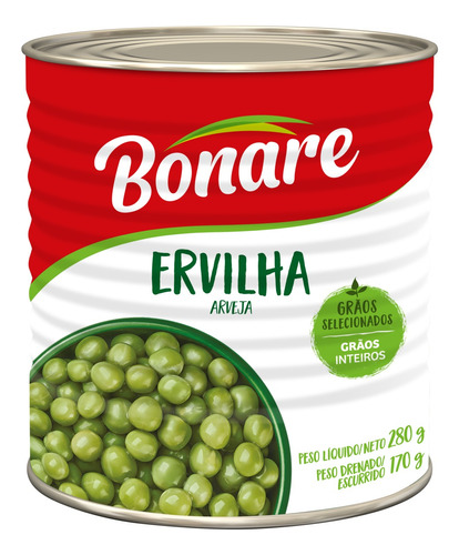 Ervilha em Conserva Bonare Lata 170g