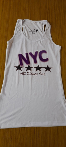 Musculosa Danza Marca All Dance Talle M Nyc