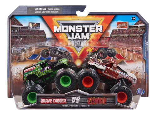 Monster Jam Vehiculo Escala 1:64 Blister X 2 Cod 58702