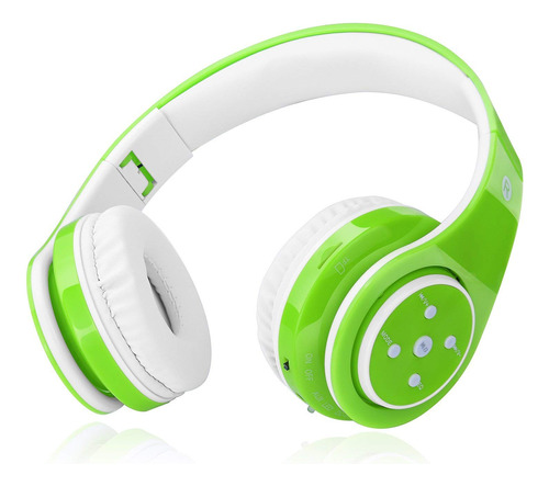 Auriculares Inalmbricos Para Nios, Conexin Bluetooth, Plegab