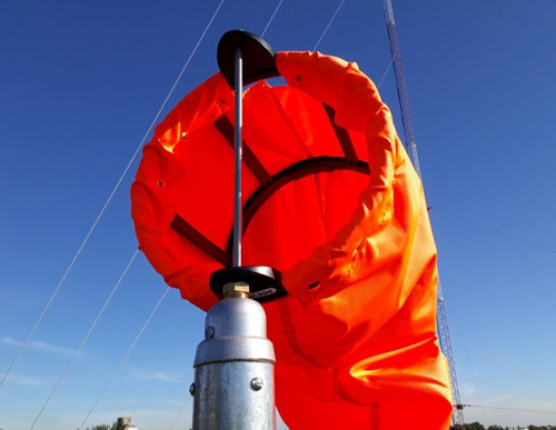 Mástil Telescópico Para Manga De Viento