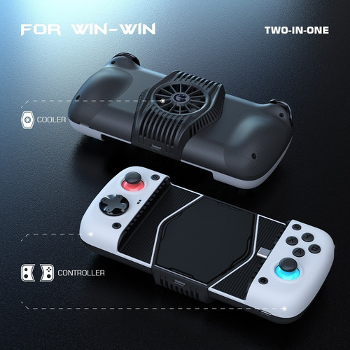 Imagen 6 de 10 de Control Gamesir X3 Tipo C Con Cooler Rgb Para Celulares