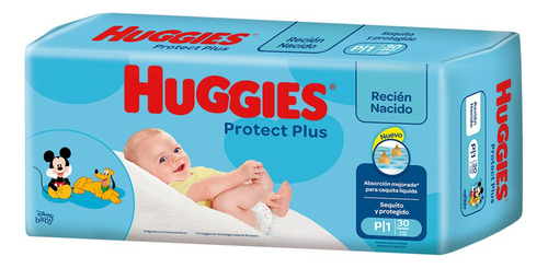 Pañales Huggies Protect Plus  P