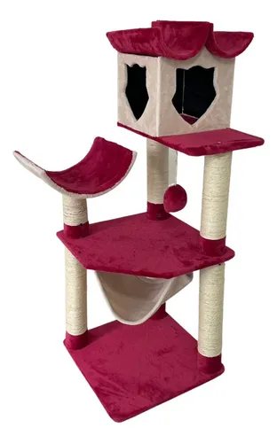 Gimnasio Rascador Para Gatos Ref Japones + Obsequio