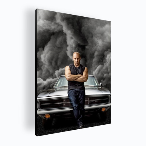 Cuadro Decorativo Mural Poster Toretto 30x42 Mdf