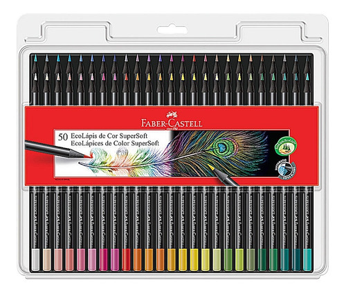 Lapices de Colores Profesionales Faber-Castell Supersoft X50