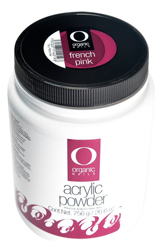 Polvo Acrílico Uñas French Pink 756g By Organic Nails