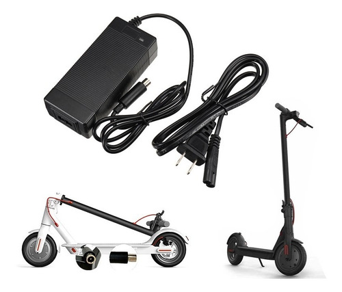 Imagen 1 de 6 de Cargador Para Scooter Eléctrico 42v 2a Xiaomi Ninebot