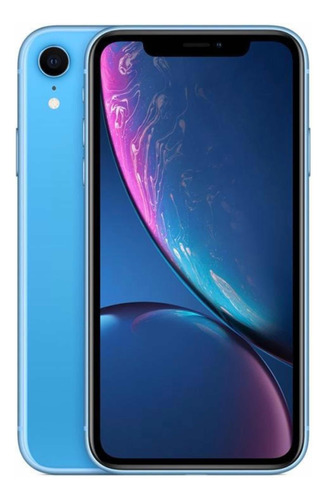 iPhone XR 64gb Azul Liberado De Fábrica (msi) (Reacondicionado)