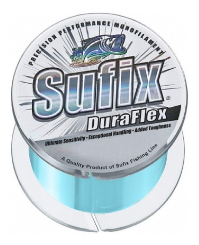 Hilo Para Pesca Sufix Duraflex 0.18 Mm 8 Lb 100 Metros