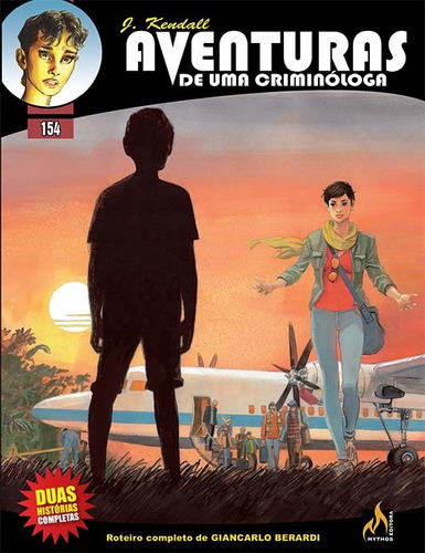 J Kendall - Aventuras de uma criminóloga Nº 154: Menino disputado / Mal de África, de Berardi, Giancarlo. Série J Kendall - Aventuras de uma criminóloga (154), vol. 154. Editora Edições Mythos Eireli,Sergio Bonelli Editore, capa mole em português, 2021