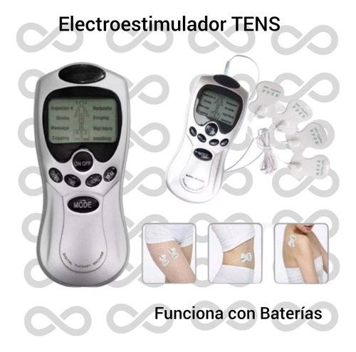 Electroestimulador Tens / Gimnasia Pasiva / Terapia Choques 