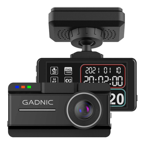 Cámara Para Auto Wifi Gps 4k Full Hd Con Soporte Y Luz 