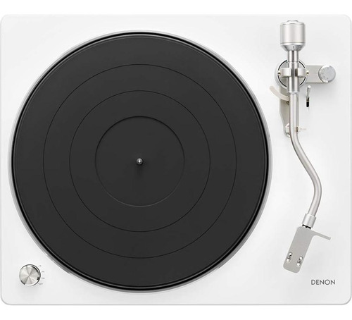 Tocadiscos Denon Dp-400 Blanco Semiautomático 33/45/78 Rpm