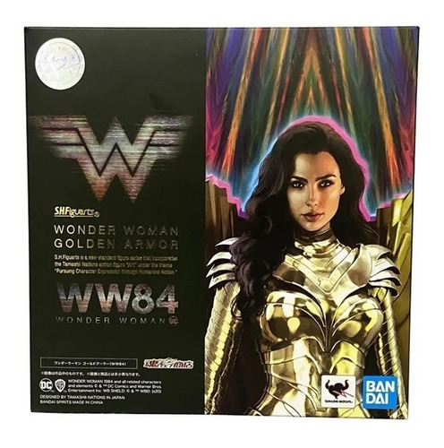 Wonder Woman Mujer Maravilla Golden Armor S.h Figuarts