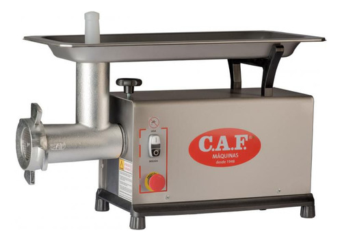 Picador De Carne Mecânico Trifásico Caf Boca 22 Inox Varimaq