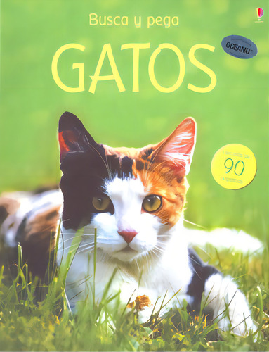 Busca Y Pega Gatos, De Sin . Editorial Usborne, Tapa Blanda, Edición 1 En Español