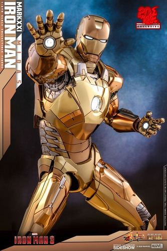 Iron Man Mark Xxi (midas) Hot Toys Exclusive Diecast