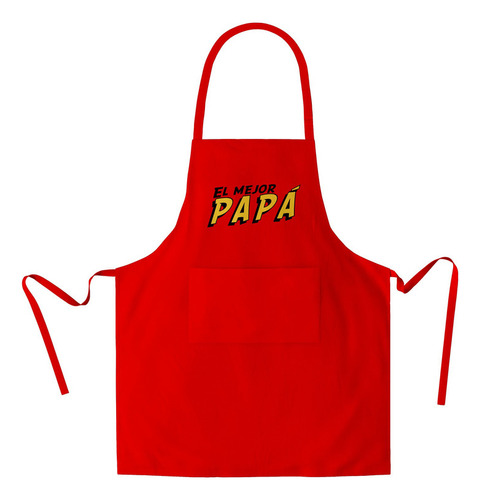 Mandil El Mejor Papá (d0117 Boleto.store)