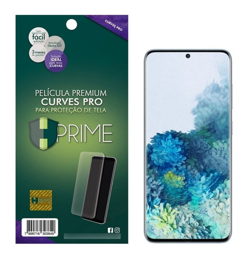 Pelicula Hprime Curves Pro Galaxy S20 - Kit Com Capa Tpu