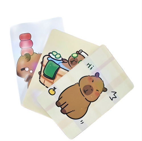 Photo Card De Capybara 55 Pcs