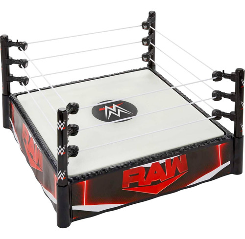 Mattel Wwe Superstar Ring Juego Con Estera Cargada De Resort