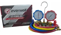 Comprar Juego De Manómetros C\u002Fmangueras R134,r410,r22 Y R404everwell