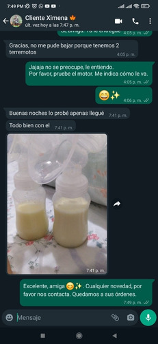 Imagen 6 de 8 de Doble Extractor De Leche Materna Eléctrico