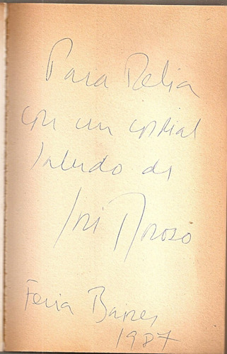 La Desesperanza. Novela  [firmado / Signed]. Donoso  Jose