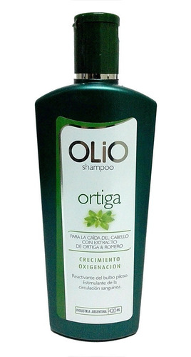 Shampoo Para El Cabello Olio De Ortiga  420 Ml