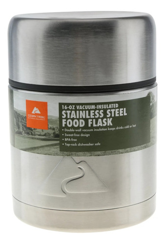 Termo De Acero Inoxidable Para Comida Caliente Fría 473 Ml