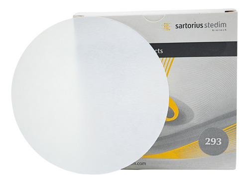 Papel Filtro Sartorius 293 Whatman 5 Pk/100 90 Mm