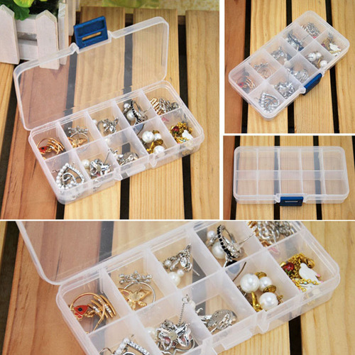 Caja De Almacenamiento En Forma De D Para Pastillas, Joyas,