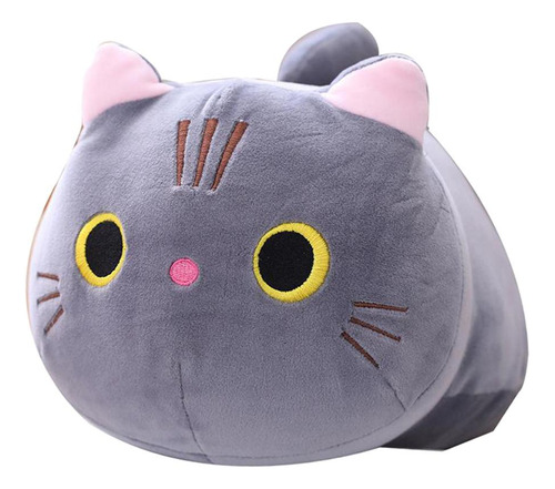 Gato De Peluche Grande Almohada Para Abrazar Suave Gatito