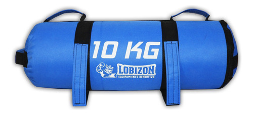 Bolso Core Bag 10 Kg Funcional Con Peso Sandbag Corebag Azul