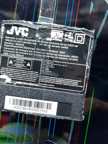 Main Jvc Recuperación Por Display Dañado (Usado)