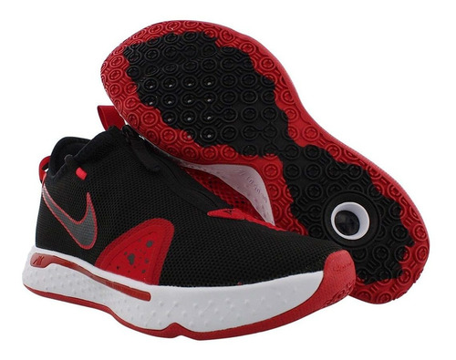 Nike Tenis Correr Para Hombre Negro University Rojo-blanco