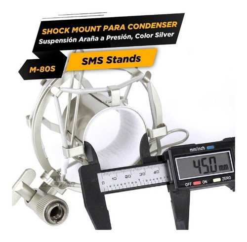 Imagen 3 de 6 de Shockmount Araña Soporte Anti Vibracion Condenser