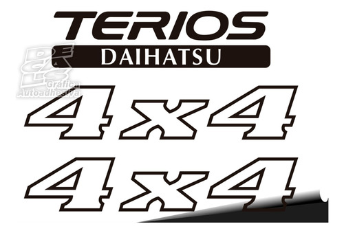 Calcos Daihatsu Terios Kit