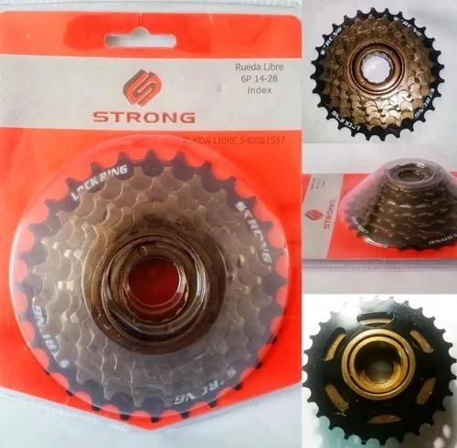Rueda Libre Tipo Sprocket De 8 Pasos De Acero Strong