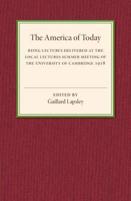 Libro The America Of Today : Being Lectures Delivered At ...