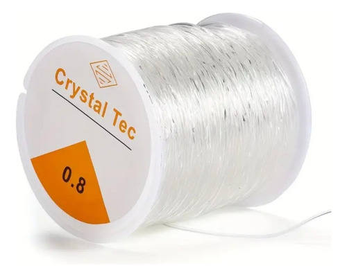 Hilo Nylon Elástico Para Bisutería 8/1mm 100m 1 Carrete
