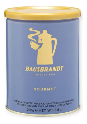 Café  Molido Hausbrandt Gourmet 100% Arábia 250 Gr