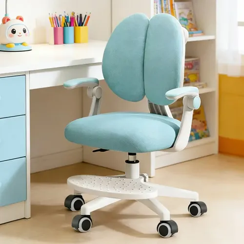 Cadeira Para Estudo Ergonomica Giratória Ajustável Blackair ...
