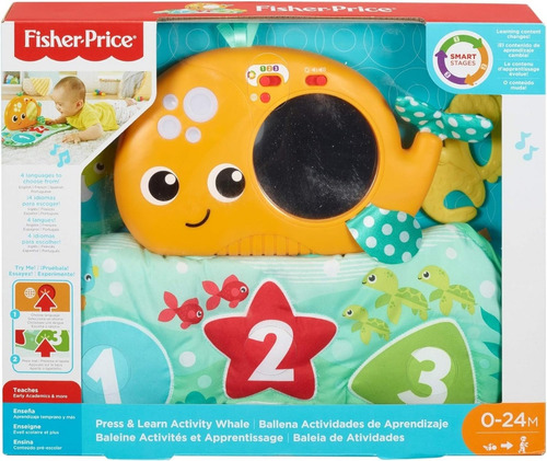 Fisher Price Ballena Actividades De Aprendizaje