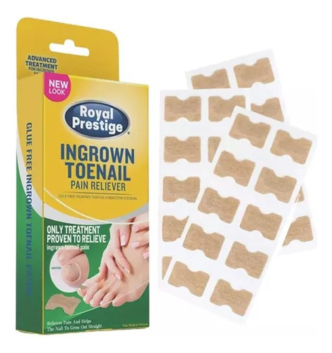 50 Parches Correctores Uñas Enterradas Uñeros Adhesivos