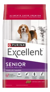 Purina Excellent Dog Adult +7 Senior 15 Kg Perros El Molino